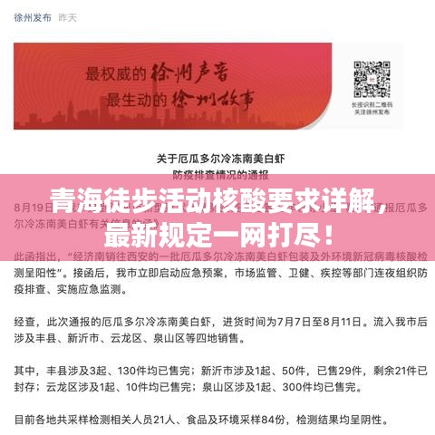 青海徒步活动核酸要求详解，最新规定一网打尽！