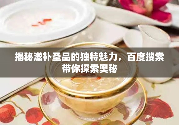揭秘滋补圣品的独特魅力，百度搜索带你探索奥秘