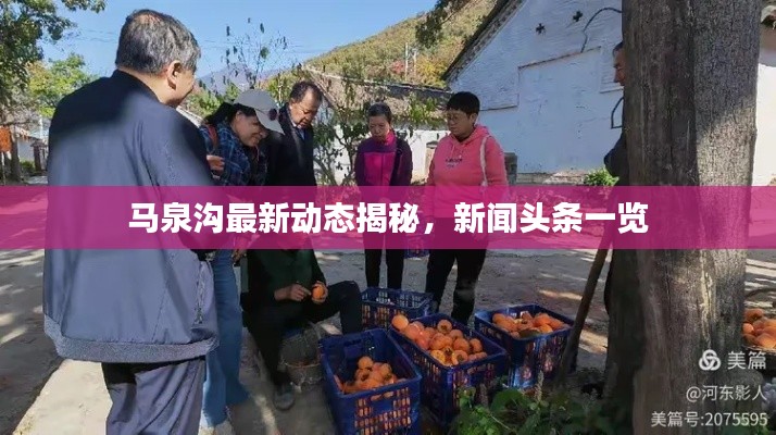 马泉沟最新动态揭秘，新闻头条一览