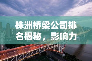 株洲桥梁公司排名揭秘，影响力与实力并存的桥梁建设企业榜单