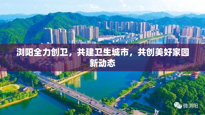 浏阳全力创卫，共建卫生城市，共创美好家园新动态