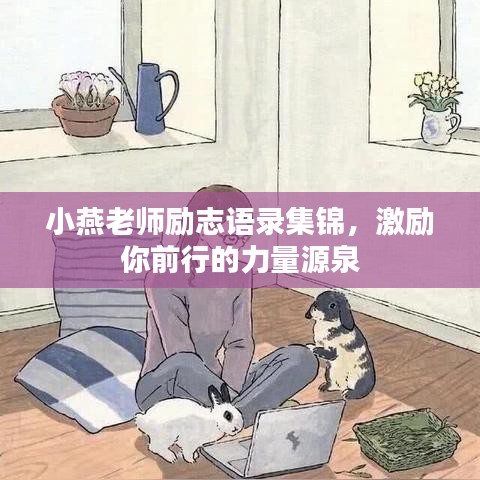 小燕老师励志语录集锦，激励你前行的力量源泉