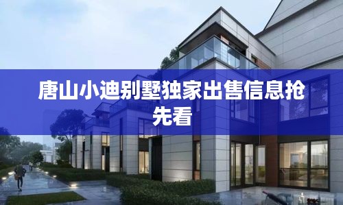 唐山小迪别墅独家出售信息抢先看