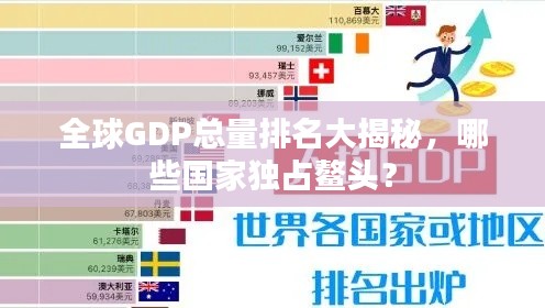 全球GDP总量排名大揭秘，哪些国家独占鳌头？