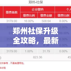郑州社保升级全攻略，最新动态一网打尽