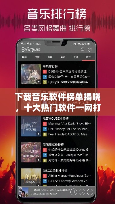 下载音乐软件榜单揭晓，十大热门软件一网打尽！