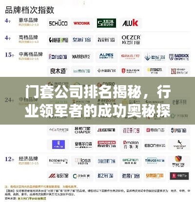 门套公司排名揭秘，行业领军者的成功奥秘探索