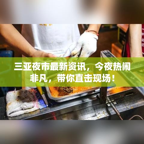 三亚夜市最新资讯，今夜热闹非凡，带你直击现场！