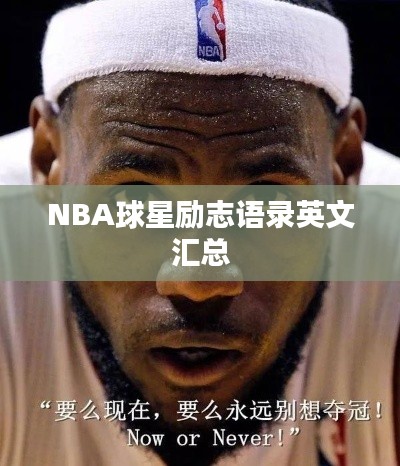 NBA球星励志语录英文汇总