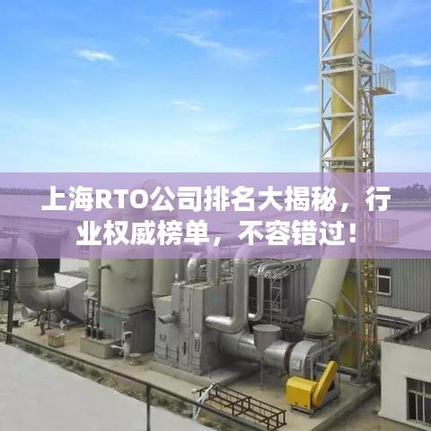 上海RTO公司排名大揭秘，行业权威榜单，不容错过！