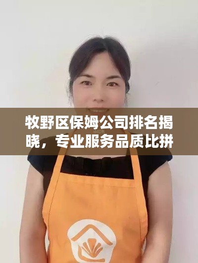 牧野区保姆公司排名揭晓，专业服务品质比拼，谁家更胜一筹？