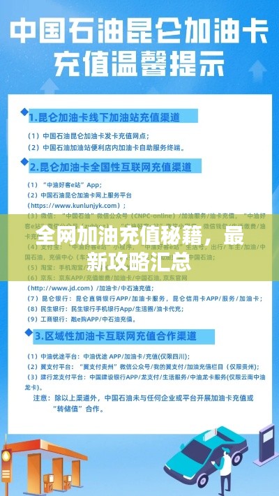全网加油充值秘籍，最新攻略汇总