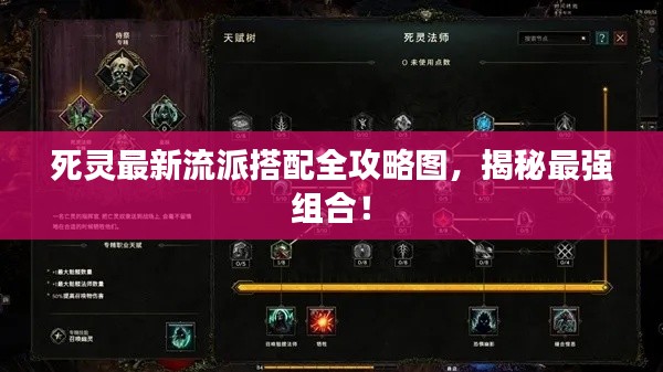 死灵最新流派搭配全攻略图，揭秘最强组合！