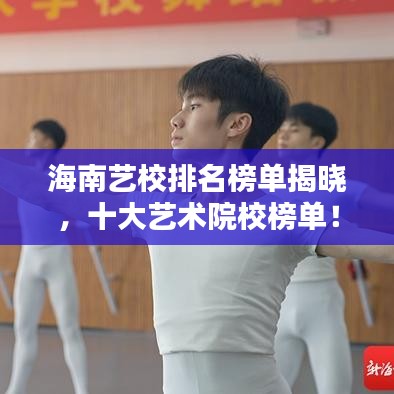 海南艺校排名榜单揭晓，十大艺术院校榜单！