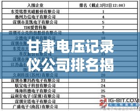 甘肃电压记录仪公司排名揭晓，行业影响力不容小觑