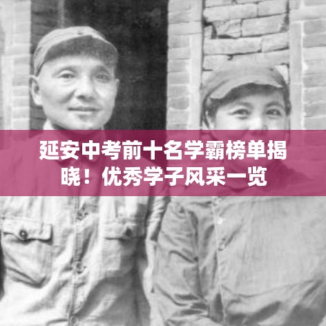 延安中考前十名学霸榜单揭晓！优秀学子风采一览