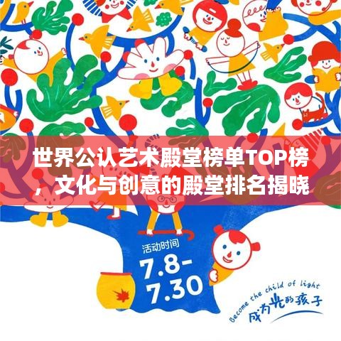 世界公认艺术殿堂榜单TOP榜，文化与创意的殿堂排名揭晓！