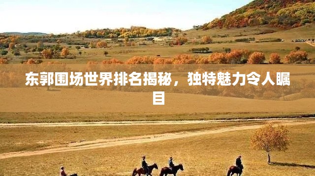 东郭围场世界排名揭秘，独特魅力令人瞩目