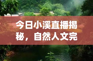 今日小溪直播揭秘，自然人文完美交融的魅力瞬间