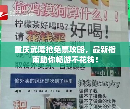 重庆武隆抢免票攻略，最新指南助你畅游不花钱！